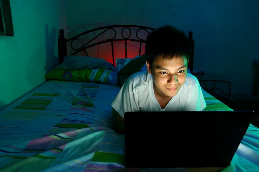Artificial Light May Hurt Sleep of Young Teens