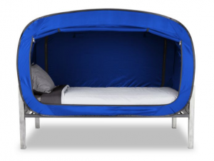 Transform your bed into a secret hideout with the Bed Tent!